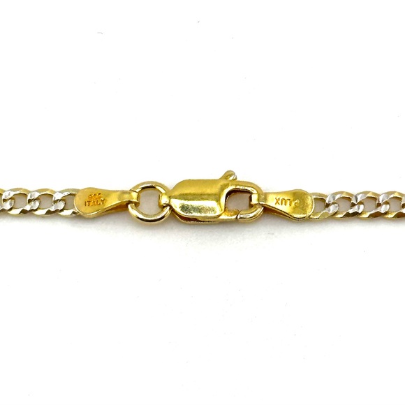 18K Gold Plated over 925 Sterling Silver Heart With Crown Necklace - Picture 7 of 9